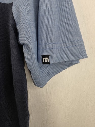 Travis Mathew Poloshirt Herren M Blau Corona Premier Performance Golf Kurzarm - Bild 3 von 10
