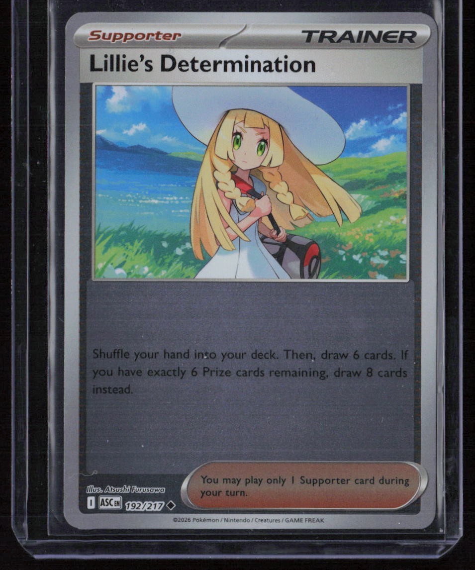 ME: Ascended Heroes #192/217 Lillie's Determination