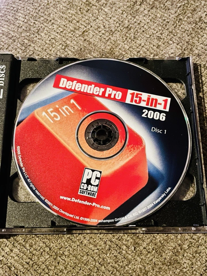 Defender Pro 2006 15-in-1 PC Software For Windows Anti-virus Spy Firewall Repair - Image 2 of 3