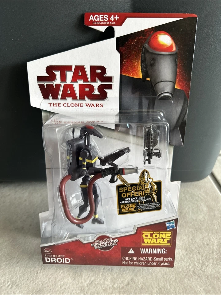 Hasbro Star Wars Clone Wars Firefighter Droid (CW47) 2009 - Imagem 4 de 4
