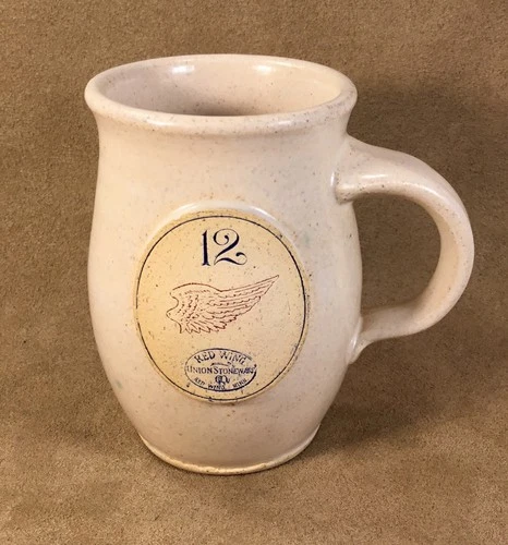 Vintage Red Wing Union Stoneware #12 Coffee Mug - Red Wing, Minnesota Pottery
