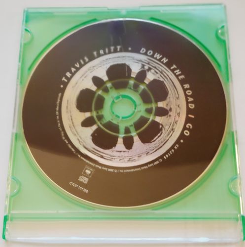 Travis Tritt CD Down The Road I Go Country Album Columbia Nashville ...