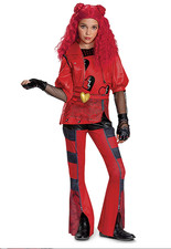 Disney Descendants 4 Deluxe Kids' Halloween Costume Red Medium