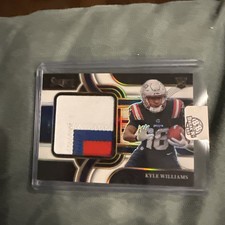 2025 Panini Select - Kyle Williams - Silver Jumbo Rookie 3 Color Swatch /99