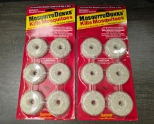 Summit Mosquito Dunks Two Packs of 6 Treats Kills Larvae For 30 Days