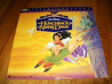 THE HUNCHBACK OF NOTRE DAME DTS Laserdisc LD WIDESCREEN FORMAT WALT DISNEY RARE 
