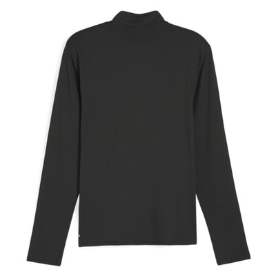 トップス pumamin PUMA Run Cloudspun Logo Quarter Zip Turtleneck Sweatshirt