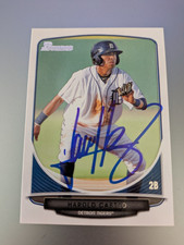 2013 BOWMAN PROSPECTS HAROLD CASTRO (TIGERS)  IP AUTO