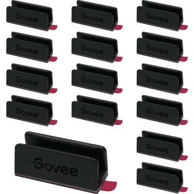 20er Multipack Govee H10D1001 Neon Rope Light 2 Bracket  - 20 pcs- Black