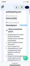 Pokeleakshq.com  website domain .com business hot