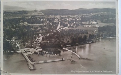 Staad am Bodensee, aircraft photo, general view, Constance, 1935
