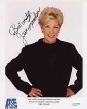 Joan Lunden "Behind Closed Doors" AUTOGRAPH Signed Autographed 8x10 Photo ACOA