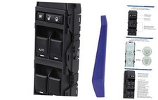 Power Window Switch Front Left Driver Side, Compatible with 2008-2013 Dodge