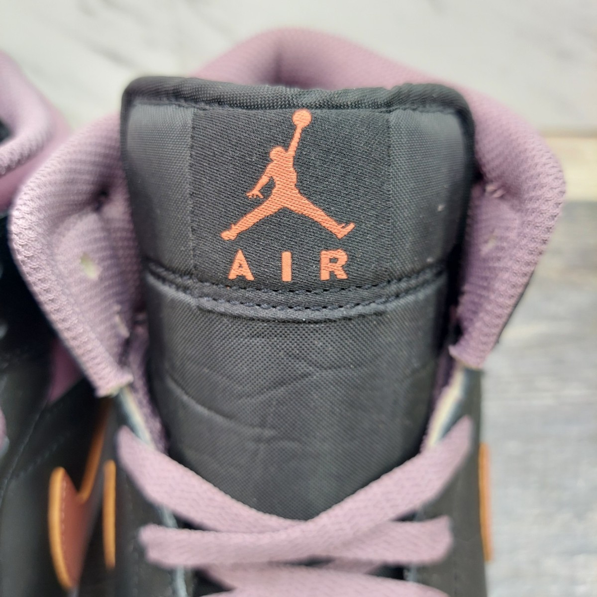 Size 11 - Air Jordan 1 SE Mid Black Sky J Mauve for sale