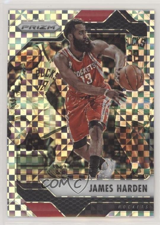 2016-17 Panini Prizm Retail Starburst Prizm James Harden #221 05p9