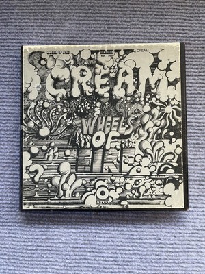 Cream Wheels of Fire Reel to Reel Tape ATCO 01-700 3¾ IPS 4 Track Stereo