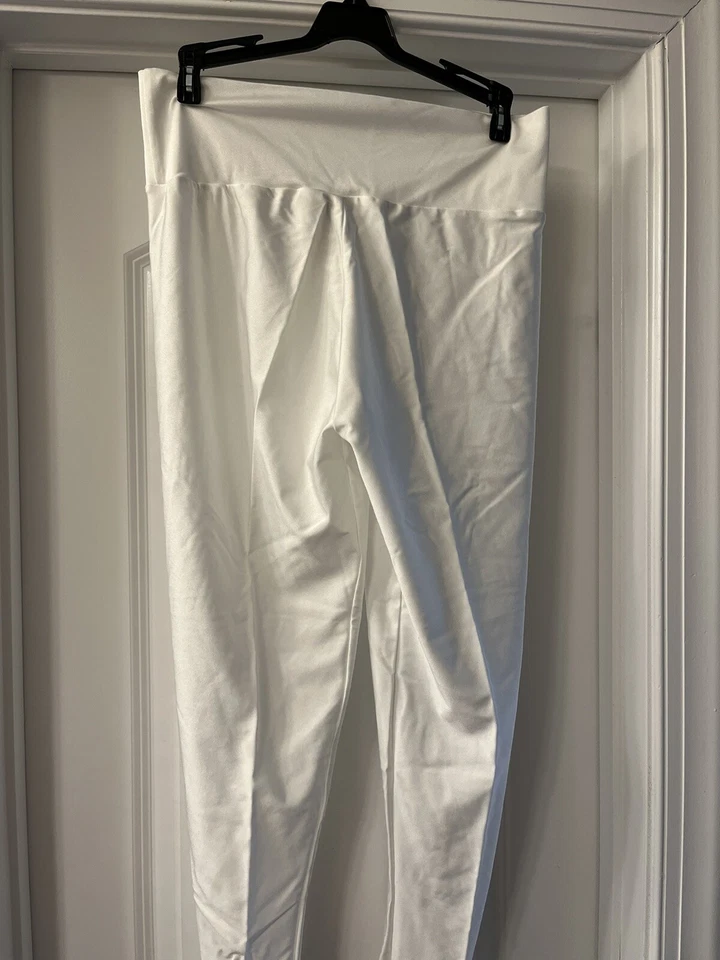 Ladies Pingping and Rabbit White Sz XL Leggings - Image 2 of 3