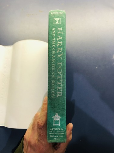 Harry Potter And The Chamber Of Secrets Rowling 1st Print Edition Error HC DJ - 第 5/14 張圖片