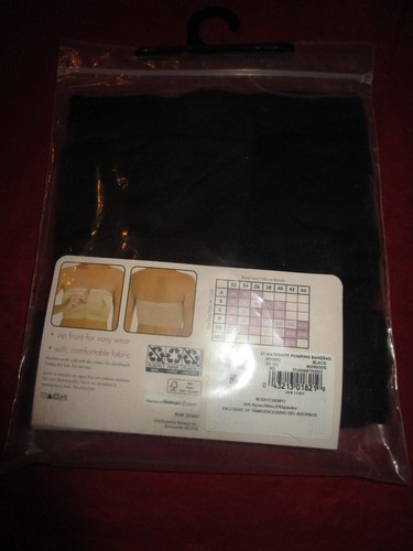 Secret Treasures Hands-Free Breast Pump Bra XXXL Pumping Bandeau Black - Picture 3 of 3