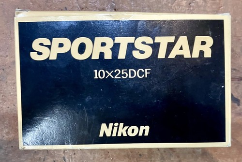 Nikon Sportstar • 10x25DCF • 5° • Compact Binoculars • Case, Strap, Box, Papers - Picture 10 of 11