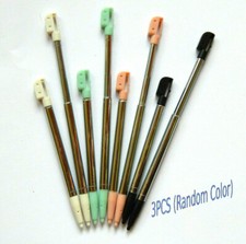 3PCS Extendable Random Color Stylus Touch Pointer Pen For Nintendo DS Lite NDSL