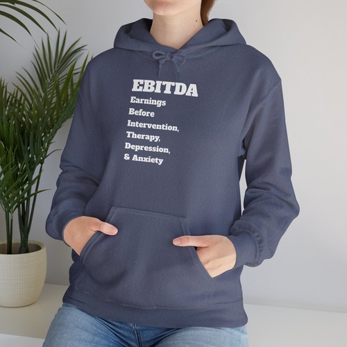 EBITDA Funny Accounting Unisex Hoodie Sweatshirt, EBITDA Finance Parody Hoodie - Picture 58 of 62
