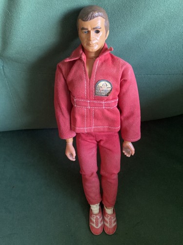 70s Six Million Dollar Man Action Figure, Working Bionic Arm & Wide Angle Lens