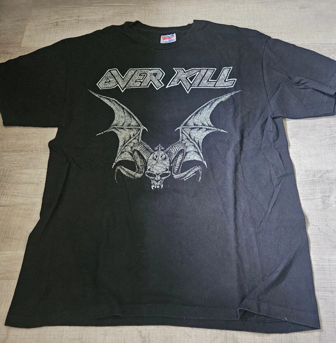 Overkill Tour Shirt Indiana Men's Vintage T-Shirts for sale | eBay