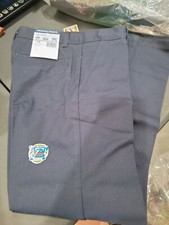 French Toast Big Boys' Flat Front Double Knee Pant Navy, Size 10