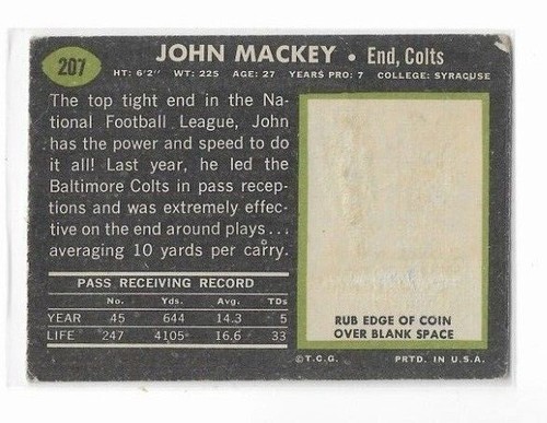 1969 Topps Football Cards Multi-Listing, Combined Shipping - Picture 84 of 98