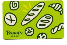 Panera Bread Food Drawings Gift Card No $ Value Collectible