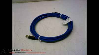 HIRSCHMANN M244TPESTMU03.0M CORDSET 4 POLE DOUBLE ENDED MALE/FEMLAE, NEW #166273