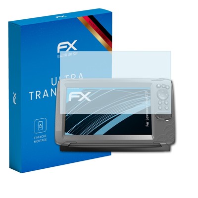 atFoliX 3x Displayschutzfolie für Lowrance Hook2 9 Schutzfolie klar Folie