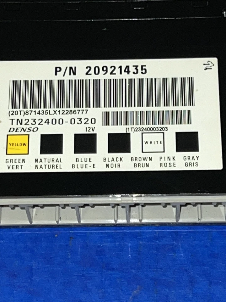07-14 GM Body Control Module Programmed To Your VIN BCM 20815898 Suburban - Image 2 of 2