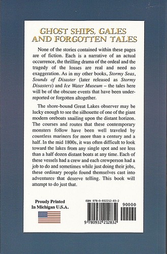1995 "Ghost Ships, Gales & Forgotten Tales: True Adventures on the Great Lakes" - Bild 4 von 4