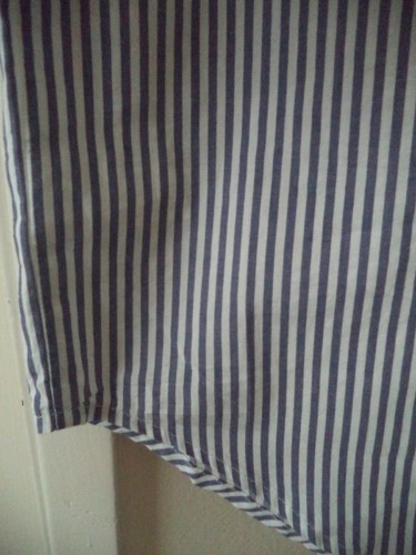 OldNavy Dk Chambray Blue Stripe Classic Relax Buttondwn Shirt 4XL 5X 28 30 32 4X - Picture 9 of 9