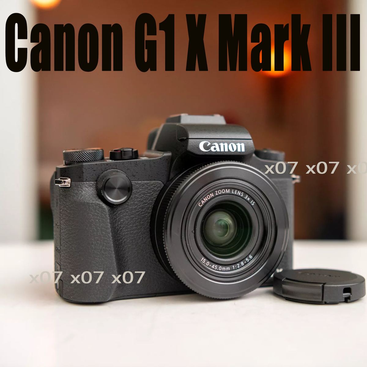 Original Canon Powershot G1 X Mark III Camera with a 24-72mm lens