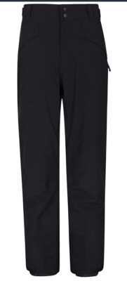 dark grey salopettes