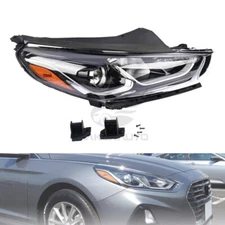 For 2018 2019 Hyundai Sonata Right Passenger Side Halogen Headlight Assembly