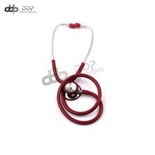 Cardiology IV Doctor Nurses Stethoscope  NEW  Red
