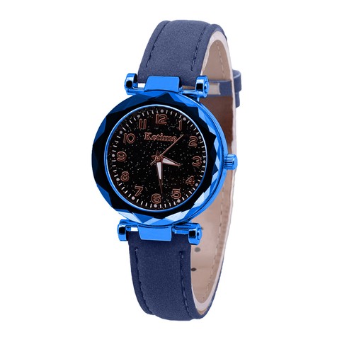 Quartz Watch Ladies Watch Digital Starry Sky Luminous Belt Watch Women's Watch - Picture 3 of 54