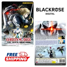 DVD Anime Goblin Slayer The Movie: Goblin's Crown (2020 Film) English Dubbed