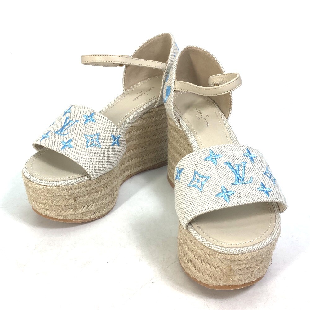LOUIS VUITTON Starboard-Line With strap Monogram Sandals LOUIS VUITTON Starboard-Line With strap Monogram Sandals
