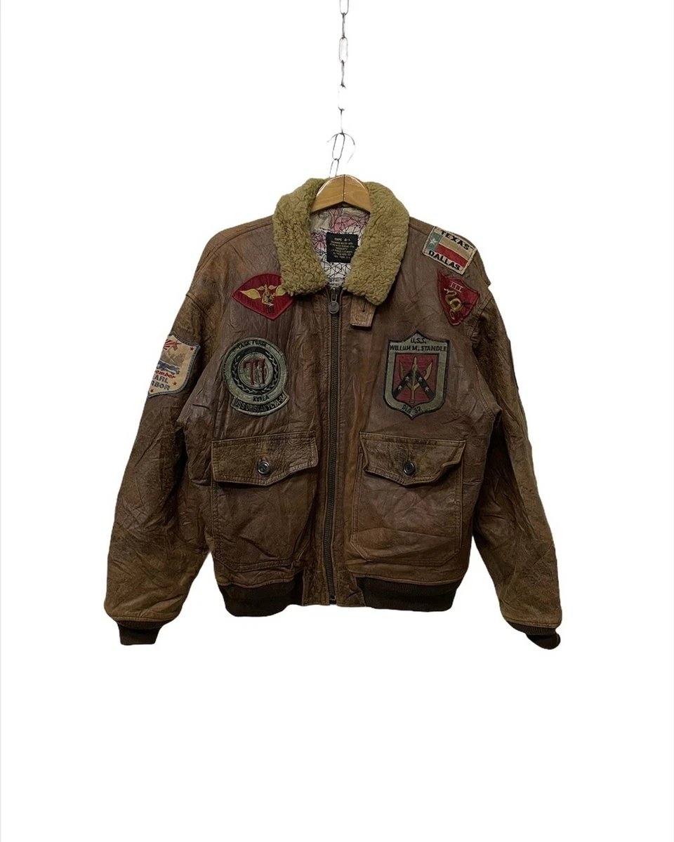 Vintage Avirex Leather Jacket | eBay