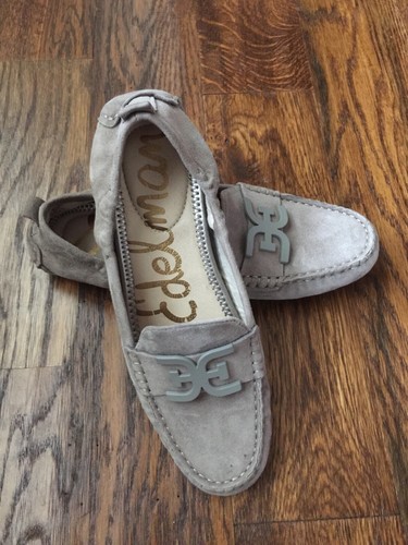 Sam Edelman Womens Taupe Farrell Suede 