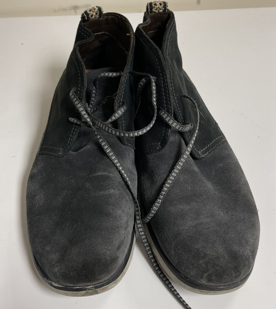 UGG Mens 1094358 Freamon Waterproof Chukka Gray Leather  display picture 3