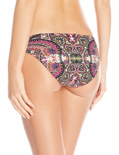 Lucky Brand 145677 Womens Tapestry Hipster Bikini Bottom Swim Multi Size Small - Picture 2 of 2