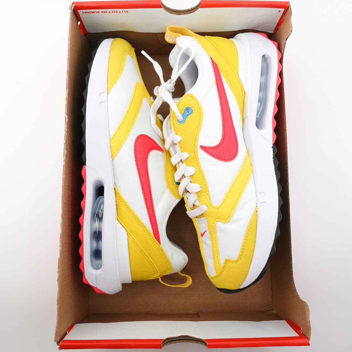 Nike Air Max Dawn Vivid Sulfur White Yellow Shoes Mens Size 8.5 DQ7643 700 Nike Air Max Dawn – Oneness Boutique main image 2