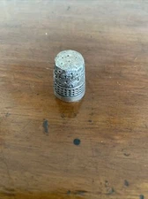 Vintage Doris Steel Core Thimble Size 11