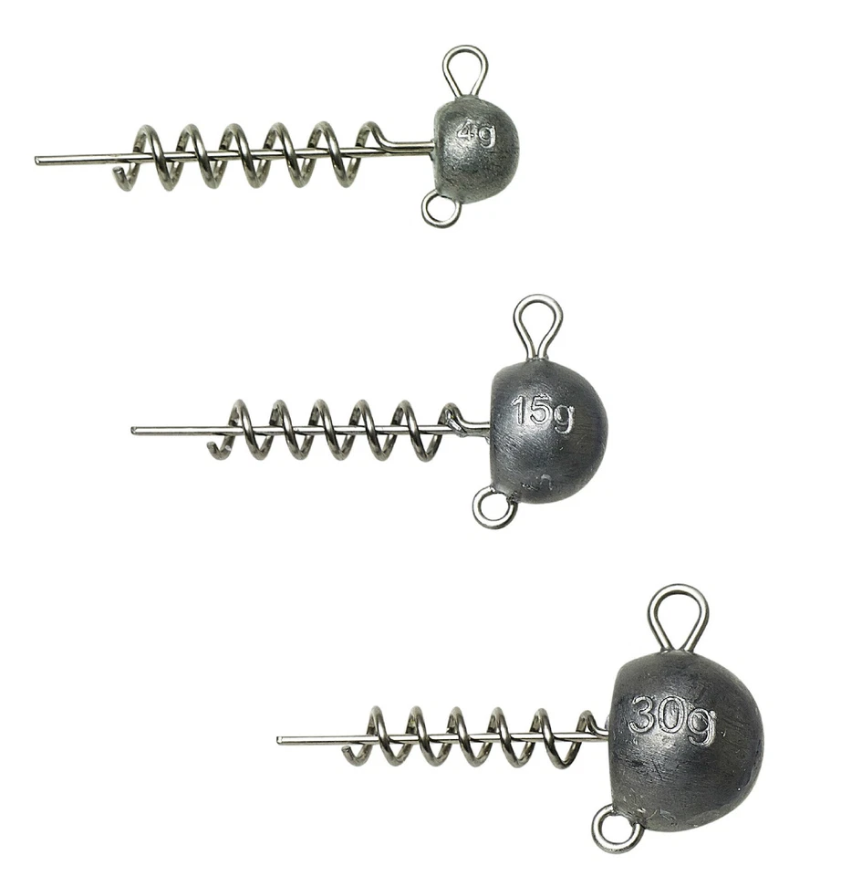 Savage Gear Ball Corkscrew Heads Lose Schraub Jig Kopf mit Spirale Cork Screw - Bild 2 von 4